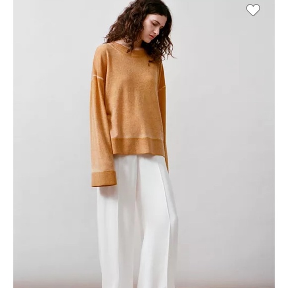 ELIZABETH and JAMES Cashmere Sweater Oversized Slouchy Casual Lux, Size XS - Picture 3 of 16